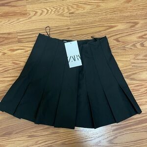 Zara Black Mini Skirt NWT XS